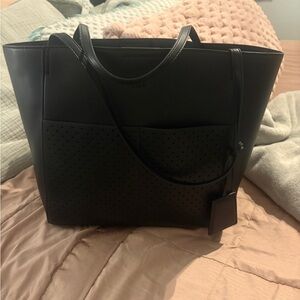 DKNY black tote bag